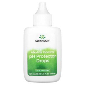 Thực phẩm chức năng Swanson Alkaline Booster pH Protector Drops 1.25 fl oz (37.5 ml) 087614100098