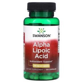 Thực phẩm chức năng Swanson Alpha Lipoic Acid 100 mg 120 Capsules 087614019826