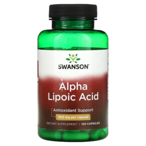 Thực phẩm chức năng Swanson Alpha Lipoic Acid 300 mg 120 Capsules 087614021904