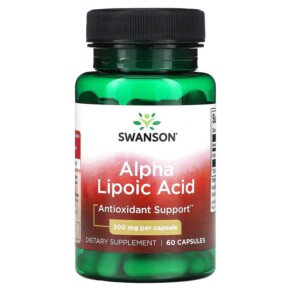 Thực phẩm chức năng Swanson Alpha Lipoic Acid 300 mg 60 Capsule 087614021362