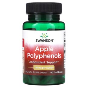 Thực phẩm chức năng Swanson Apple Polyphenols 125 mg 60 Capsules 087614023014