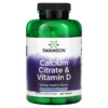 Thực phẩm chức năng Swanson Calcium Citrate & Vitamin D 250 Tablets 087614018102