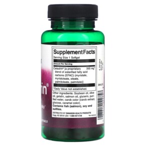 Thành phần vi chất của Swanson Celadrin 350 mg 90 Softgels 087614022758