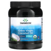 Thực phẩm chức năng Swanson Certified 100% Organic Extra Virgin Coconut Oil 3 lbs 6 oz (1.53 kg) 087614241258