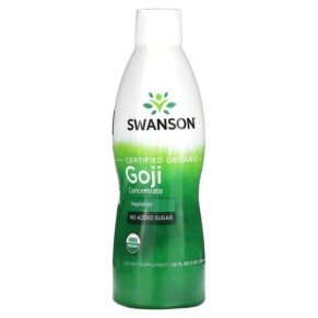 Thực phẩm chức năng Swanson Certified Organic Goji Concentrate 32 fl oz (946 ml) 087614241548