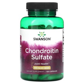 Thực phẩm chức năng Swanson Chondroitin Sulfate 600 mg 120 Capsules 087614113845
