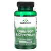 Swanson Cinnamon & Chromium 60 Veggie Capsules 5 Thực phẩm chức năng Swanson Cinnamon & Chromium 60 Veggie Capsules 087614116839