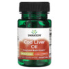 Thực phẩm chức năng Swanson Cod Liver Oil Double Strength 700 mg 30 Softgels 087614117621