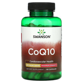 Thực phẩm chức năng Swanson CoQ10 200 mg 90 Capsules 087614020358