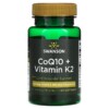 Swanson CoQ10 + Vitamin K2 60 Softgels 4 Thực phẩm chức năng Swanson CoQ10 + Vitamin K2 60 Softgels 087614210698