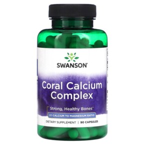 Thực phẩm chức năng Swanson Coral Calcium Complex 90 Capsules 087614022239