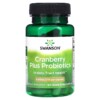 Thực phẩm chức năng Swanson Cranberry Plus Probiotics 5 Billion CFU 60 Veggie Embo Caps 087614190310