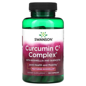 Thực phẩm chức năng Swanson Curcumin C3 Complex 120 Capsules 087614022055