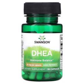Thực phẩm chức năng Swanson DHEA High Potency 25 mg 30 Capsules 087614112442