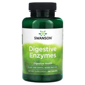 Thực phẩm chức năng Swanson Digestive Enzymes 180 Tablets 087614016689