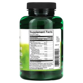 Thành phần vi chất của Swanson Digestive Essentials 180 Tablets 087614071107