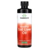 Thực phẩm chức năng Swanson Emulsified Cod Liver Oil Mint 16 fl oz (473 ml) 087614019536