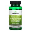 Thực phẩm chức năng Swanson Full Spectrum 14 Mushroom Complex 60 Veggie Capsules 087614113838