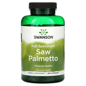 Thực phẩm chức năng Swanson Full Spectrum Saw Palmetto 540 mg 250 Capsules 087614019109