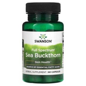 Thực phẩm chức năng Swanson Full Spectrum Sea Buckthorn 60 Capsules 087614112718