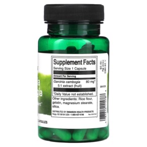 Swanson Garcinia Cambogia 5:1 Extract 60 Capsules 3 Thành phần vi chất của Swanson Garcinia Cambogia 5:1 Extract 60 Capsules 087614115788