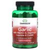 Thực phẩm chức năng Swanson Garlic with Vitamin E Hawthorn Cayenne & CoQ10 120 Capsules 087614090238