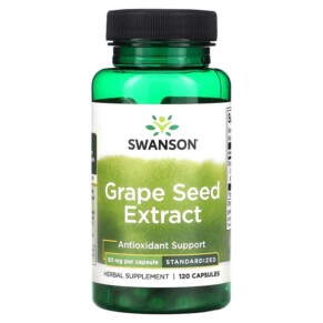 Thực phẩm chức năng Swanson Grape Seed Extract 50 mg 120 Capsules 087614141558