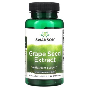 Thực phẩm chức năng Swanson Grape Seed Extract with MegaNatural Gold 60 Capsules 087614142913