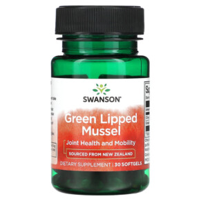 Thực phẩm chức năng Swanson Green Lipped Mussel 30 Softgels 087614170794