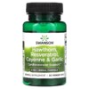 Thực phẩm chức năng Swanson Hawthorn Resveratrol Cayenne & Garlic 30 Veggie Caps 087614116754