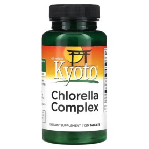 Thực phẩm chức năng Swanson Kyoto Chlorella Complex 120 Tablets 087614180267