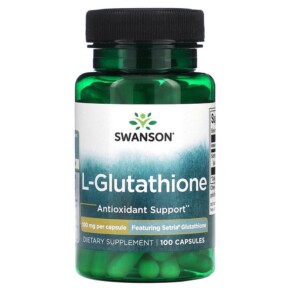 Thực phẩm chức năng Swanson L-Glutathione 100 mg 100 Capsules 087614018539