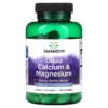 Thực phẩm chức năng Swanson Liquid Calcium & Magnesium 100 Softgels 087614012179
