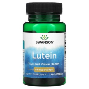 Thực phẩm chức năng Swanson Lutein 40 mg 60 Softgels 087614029818