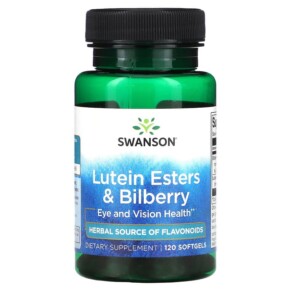 Thực phẩm chức năng Swanson Lutein Esters & Bilberry 120 Softgels 087614019048