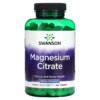 Thực phẩm chức năng Swanson Magnesium Citrate 240 Tablets 087614210827