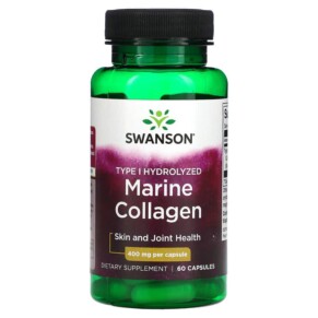 Thực phẩm chức năng Swanson Marine Collagen 400 mg 60 Capsules 087614210346