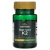Thực phẩm chức năng Swanson Maximum Strength Real Food K2 200 mcg 30 Softgels 087614029061