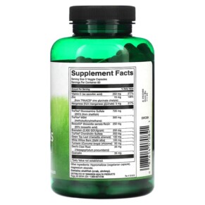 Thành phần vi chất của Swanson Mobility Essentials 180 Veggie Capsules 087614070841