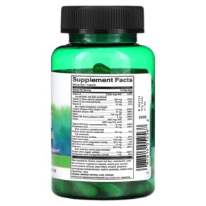 Thành phần vi chất của Swanson Multi and Mineral 100 Capsules 087614012568