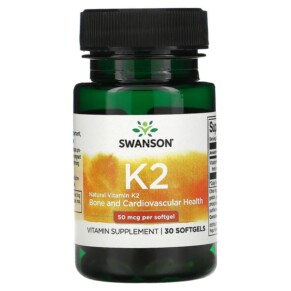 Thực phẩm chức năng Swanson Natural Vitamin K2 50 mcg 30 Softgels 087614026718