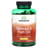 Thực phẩm chức năng Swanson Omega-3 Fish Oil Lemon 150 Softgels 087614112534