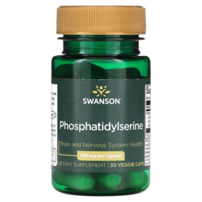 Thực phẩm chức năng Swanson Phosphatidylserine 100 mg 30 Veggie Caps 087614028996