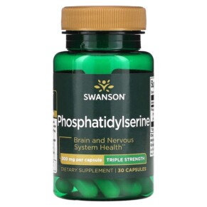 Thực phẩm chức năng Swanson Phosphatidylserine 300 mg 30 Capsules 087614023175