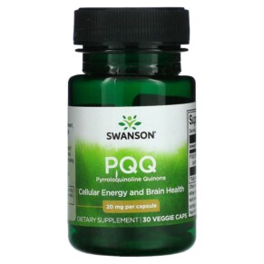 Thực phẩm chức năng Swanson PQQ 20 mg 30 Veggie Caps 087614028187