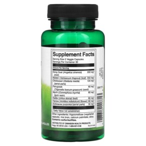 Thành phần vi chất của Swanson Prime Lung 60 Veggie Capsules 087614117713