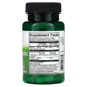 Thành phần vi chất của Swanson Pro-Oxy-Biotic 60 Tablets 087614027685