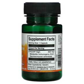 Thành phần vi chất của Swanson Rapid Immune Defense 30 Capsules 087614023687