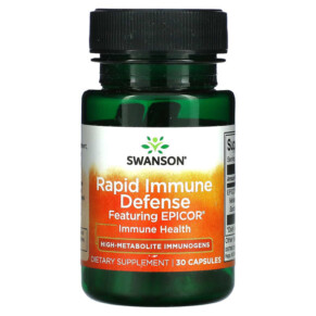 Thực phẩm chức năng Swanson Rapid Immune Defense 30 Capsules 087614023687