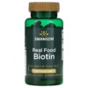 Thực phẩm chức năng Swanson Real Food Biotin 2.500 mcg 90 Veggie Capsules 087614210391